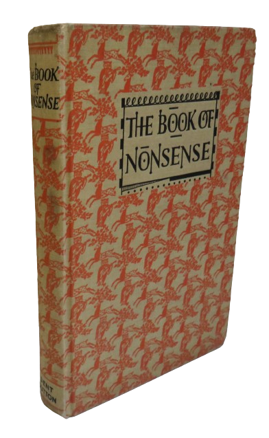 The Book o of Nonsense By Many Authors Chosen and Arranged By Roger Lancelyn Green 1969 book front cover