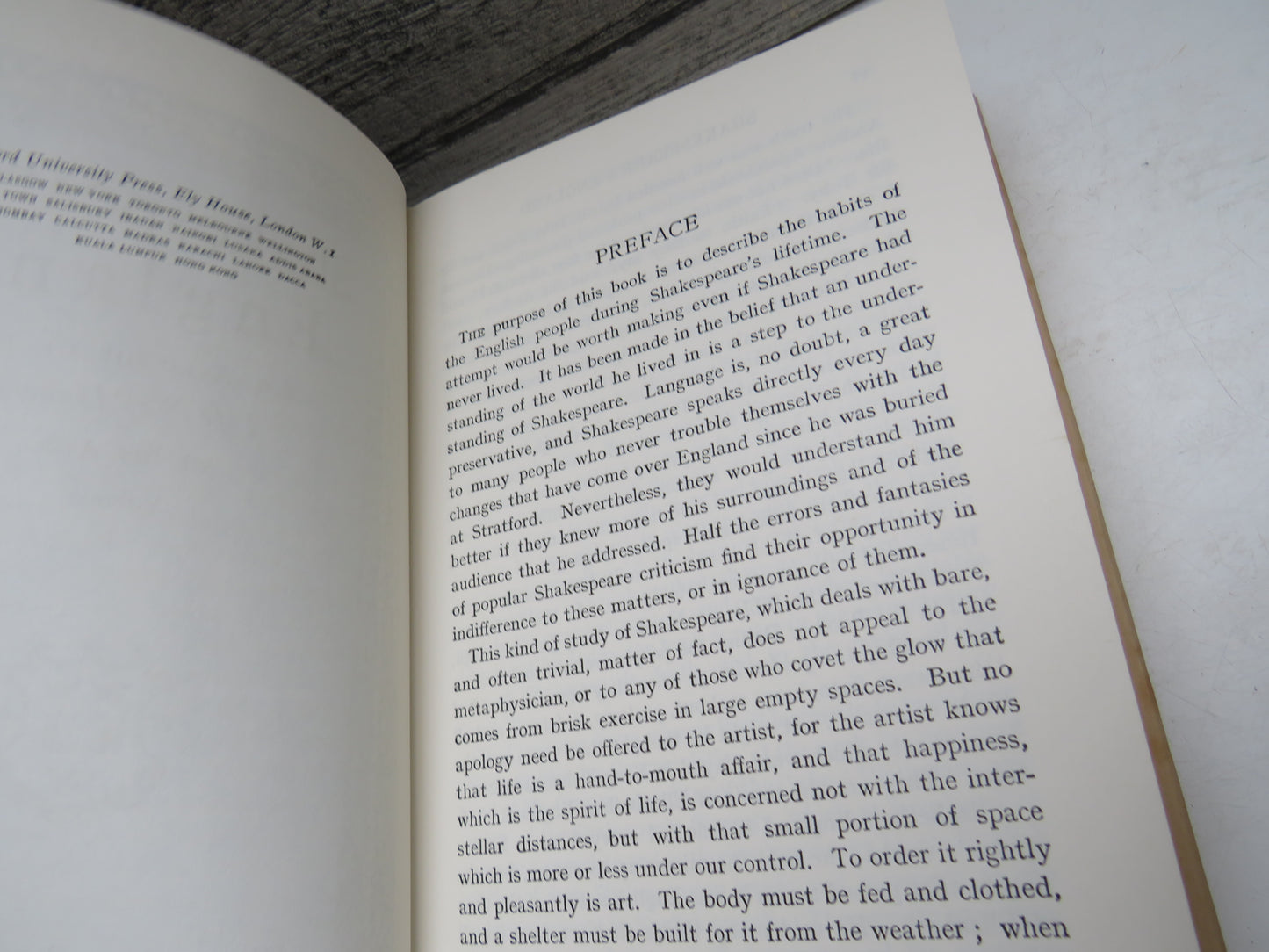 Shakespeare's England An Account of the Life & Manners of His Age Volume I 1966