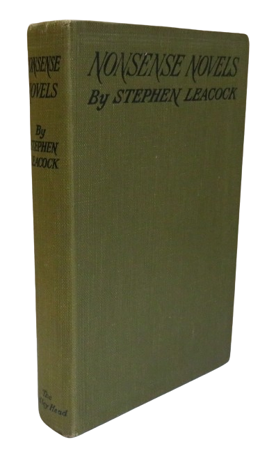 Nonsense Novels By Stephen Leacock 1920