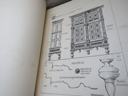 Scottish Woodwork of the Sixteenth & Seventeenth Century Measured and Drawn For The Stone By John Wi book image 7