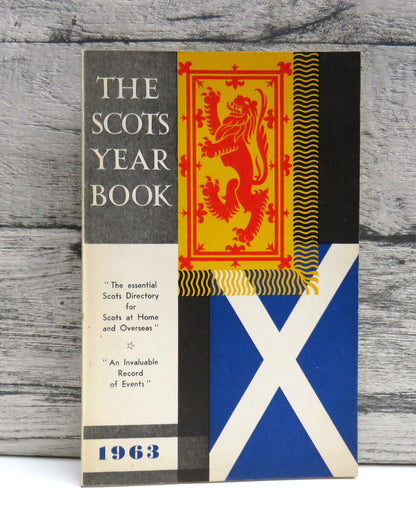 The Scots Year Book 1963 57th Edition