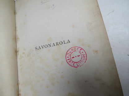 Savonarola A Tragedy By Alfred Austin 1881 Antique Victorian Book book image 3