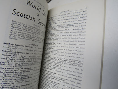 The Scots Year Book 1963 57th Edition