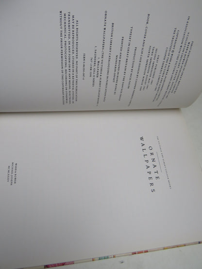 The Victoria and Albert Colour Books - Ornate Wallpapers 1988 book image 4
