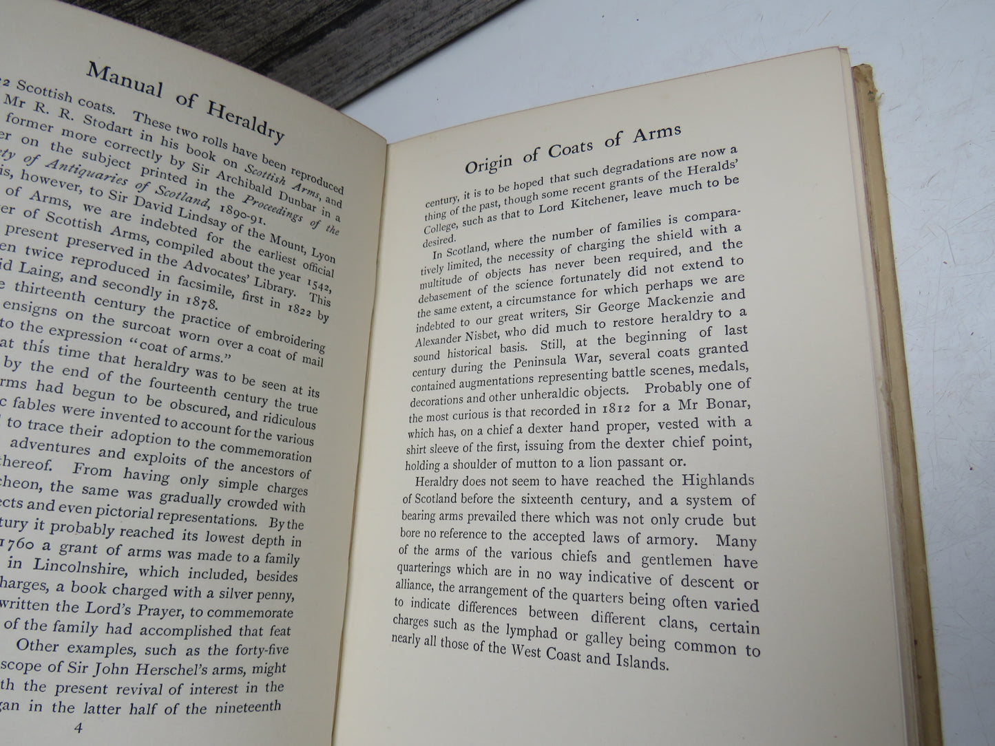 The Manual of Heraldry Edited By Sir Francis J. Grant 1937