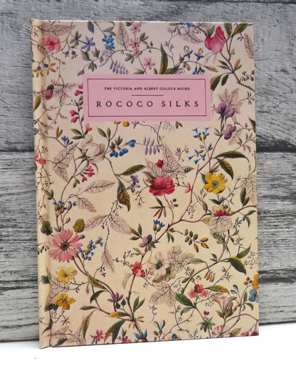 The Victoria and Albert Colour Books - Rococo Silks 1988 book front cover
