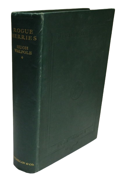 Rogue Herries A Novel By Hugh Walpole 1934 book front cover