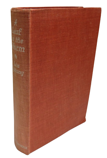 A Leaf In The Storm A Novel of War-Swept China By Lin Yutang 1942 1st Edition book front cover