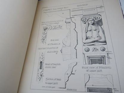 Scottish Woodwork Of The Sixteenth & Seventeenth Century Measured and Drawn For the Stone By John Wi book image 7