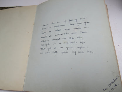 A Very Interesting Antique Scrap Book With Drawings, Poems, Messages etc. book image 19