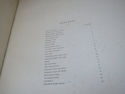 Bits Of Old Edinburgh Removed or Altered Recent Improved Schemes By John Reid 1900 book image 6