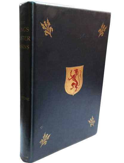The Master Masons To The Crown of Scotland and Their Works By Rev. Robert Scott 1893 book front cover