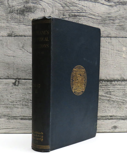 Geographical Collections Relating To Scotland Made By Walter MacFarlane 1908
