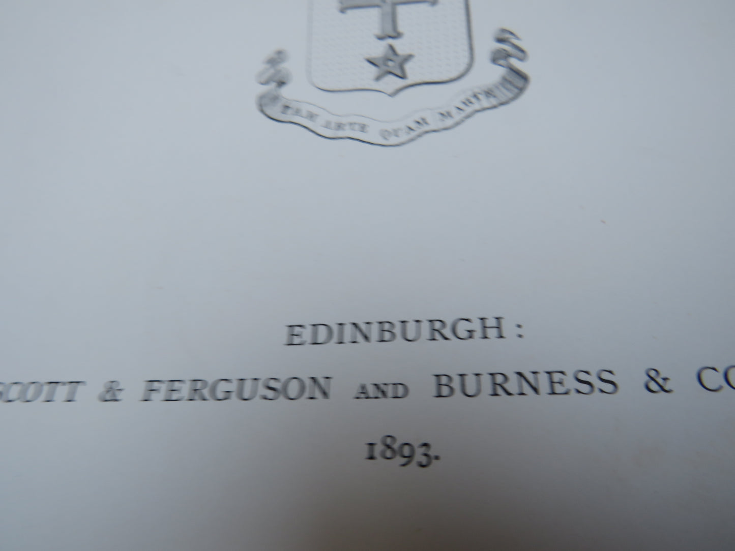 The Master Masons To The Crown of Scotland and Their Works By Rev. Robert Scott 1893