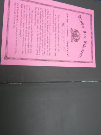 Geographical Collections Relating To Scotland Made By Walter MacFarlane 1908