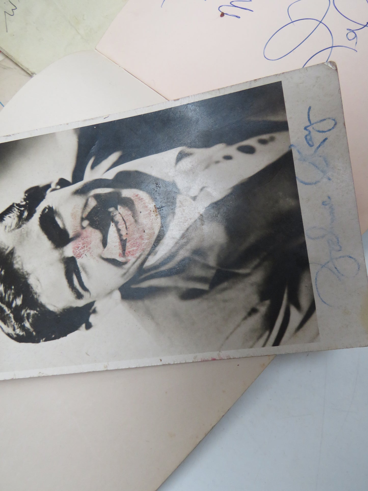 Interesting Antique Autograph Album / Scrap Book Including Johnnie Ray & The Deep River Boys 1947