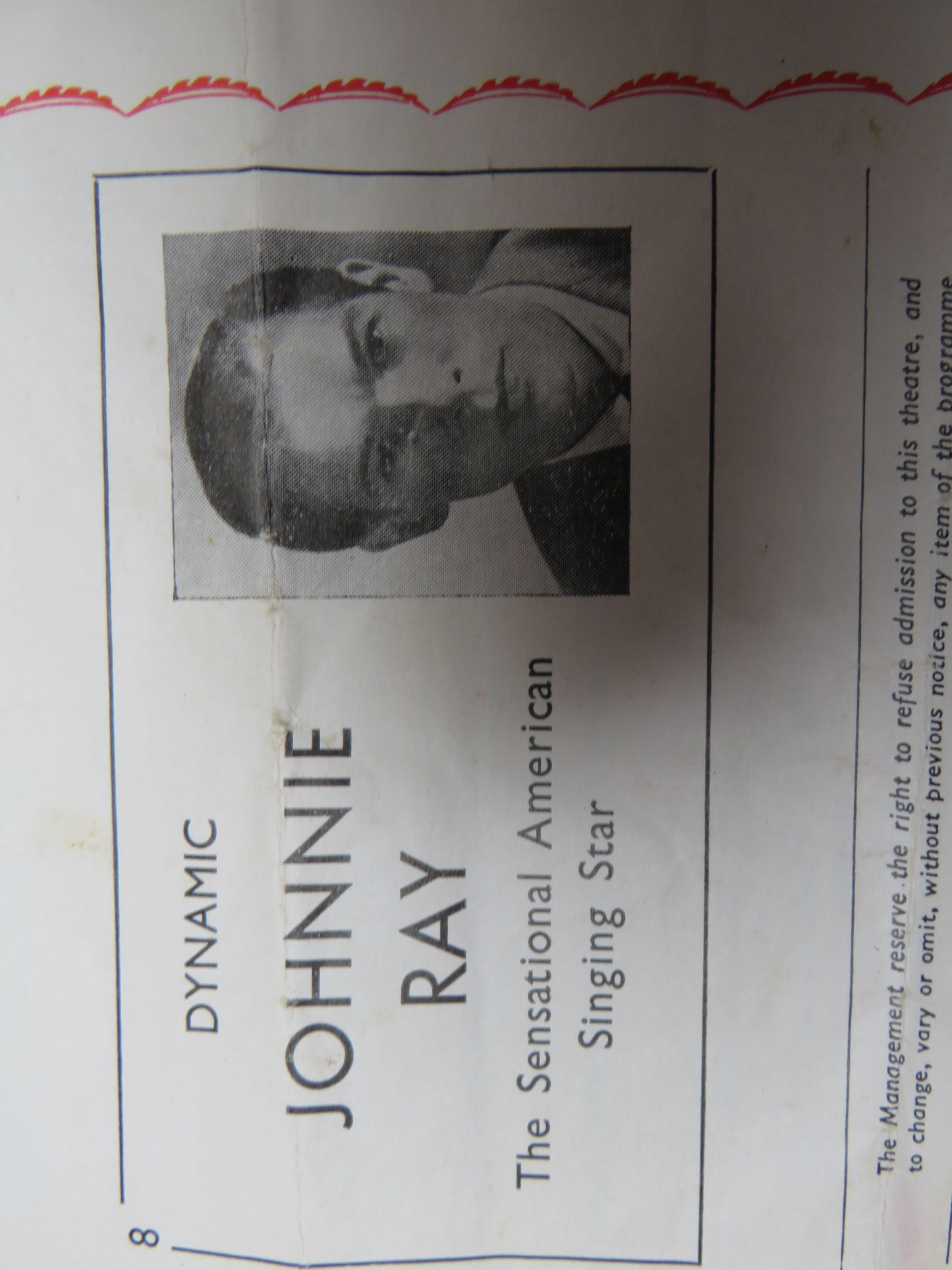 Interesting Antique Autograph Album / Scrap Book Including Johnnie Ray & The Deep River Boys 1947