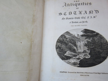 The Antiques of Scotland By Francis Grose Esq 1797 2 Volume Set book image 5