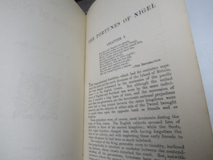 The Fortunes of Nigel By Sir Walter Scott - The Melrose Edition