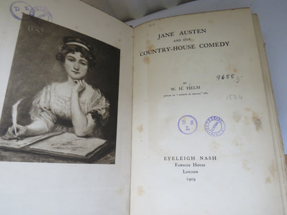 Jane Austen and Her Country-House Comedy By W.H. Helm 1909 book image 4