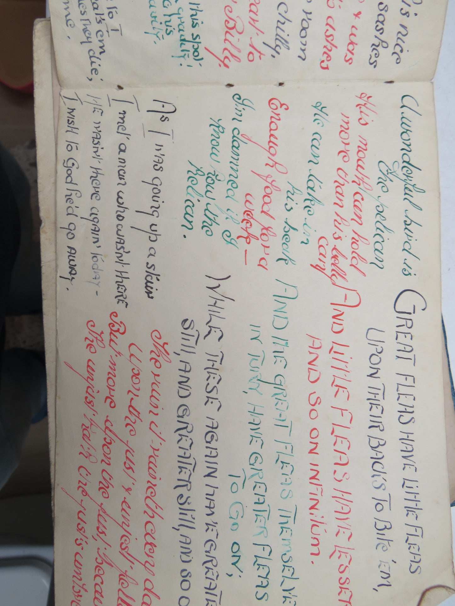 Interesting Antique Autograph Album / Scrap Book Including Johnnie Ray & The Deep River Boys 1947