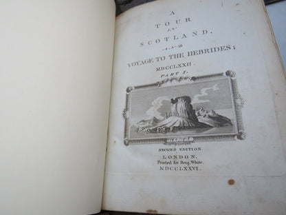 A Tour In Scotland and Voyage To The Hebrides 1772, 1769 3 Volume Set 1776 book image 5
