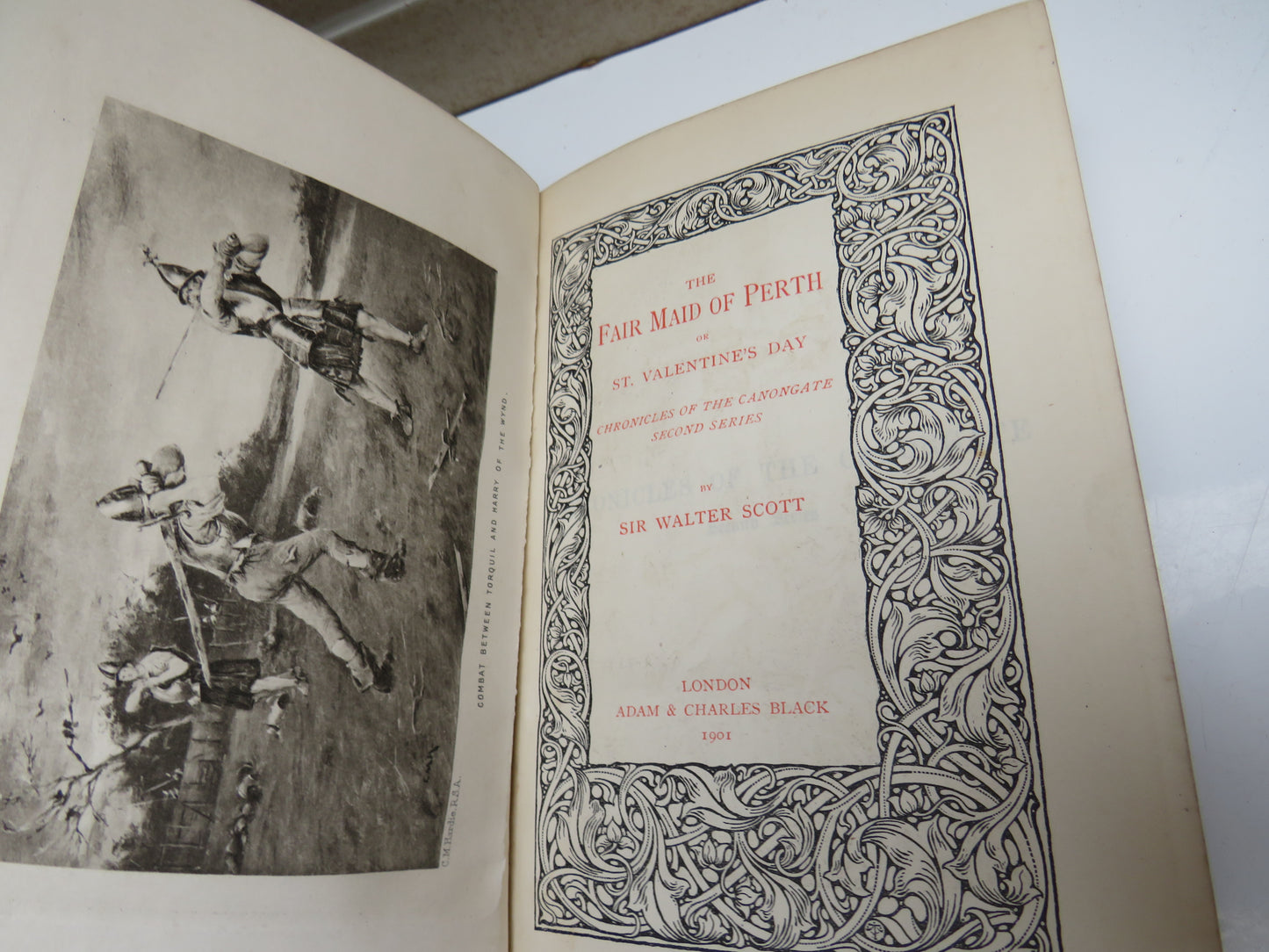 The Fair Maid Of Perth Or St. Valentines Day By Sir Walter Scott 1901