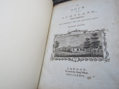 A Tour In Scotland and Voyage To The Hebrides 1772, 1769 3 Volume Set 1776 book image 8