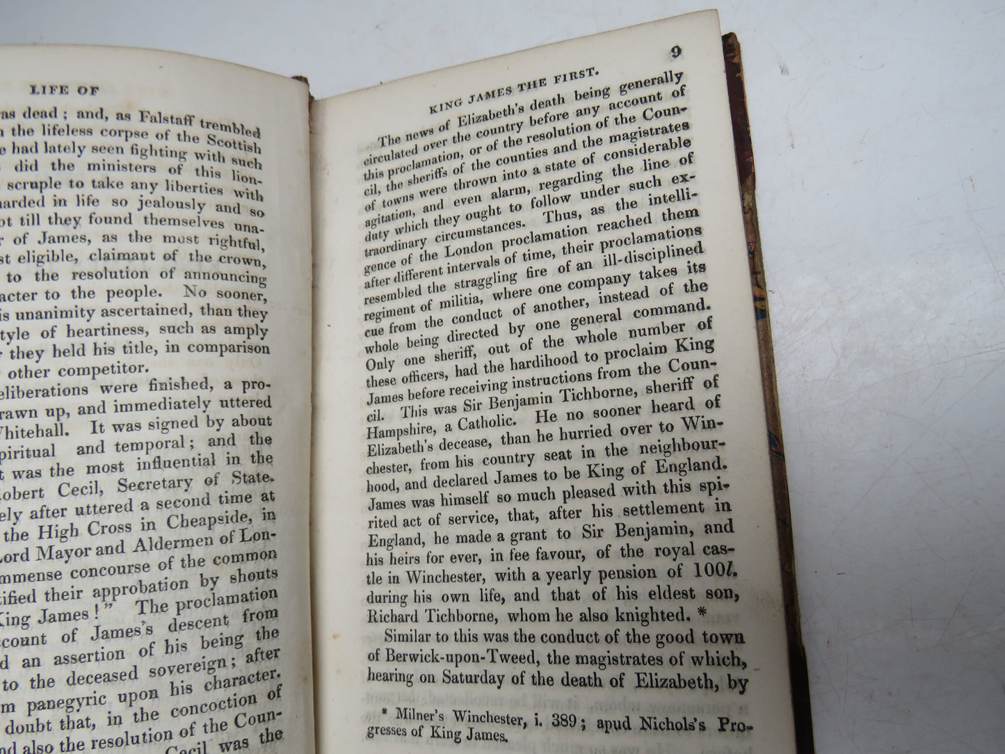 The Life of King James The First By Robert Chambers Vol II 1830 Antique Book