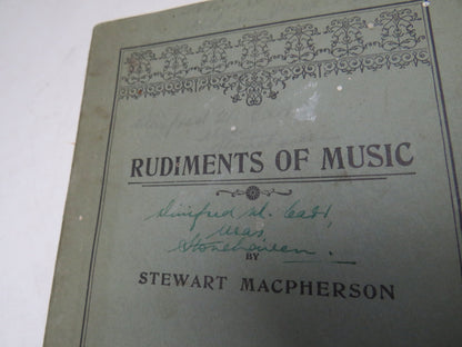 Rudiments of Music By Stewart MacPherson book image 3