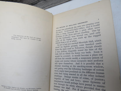 The Return of Bull-Dog Drummond By Sapper 1932