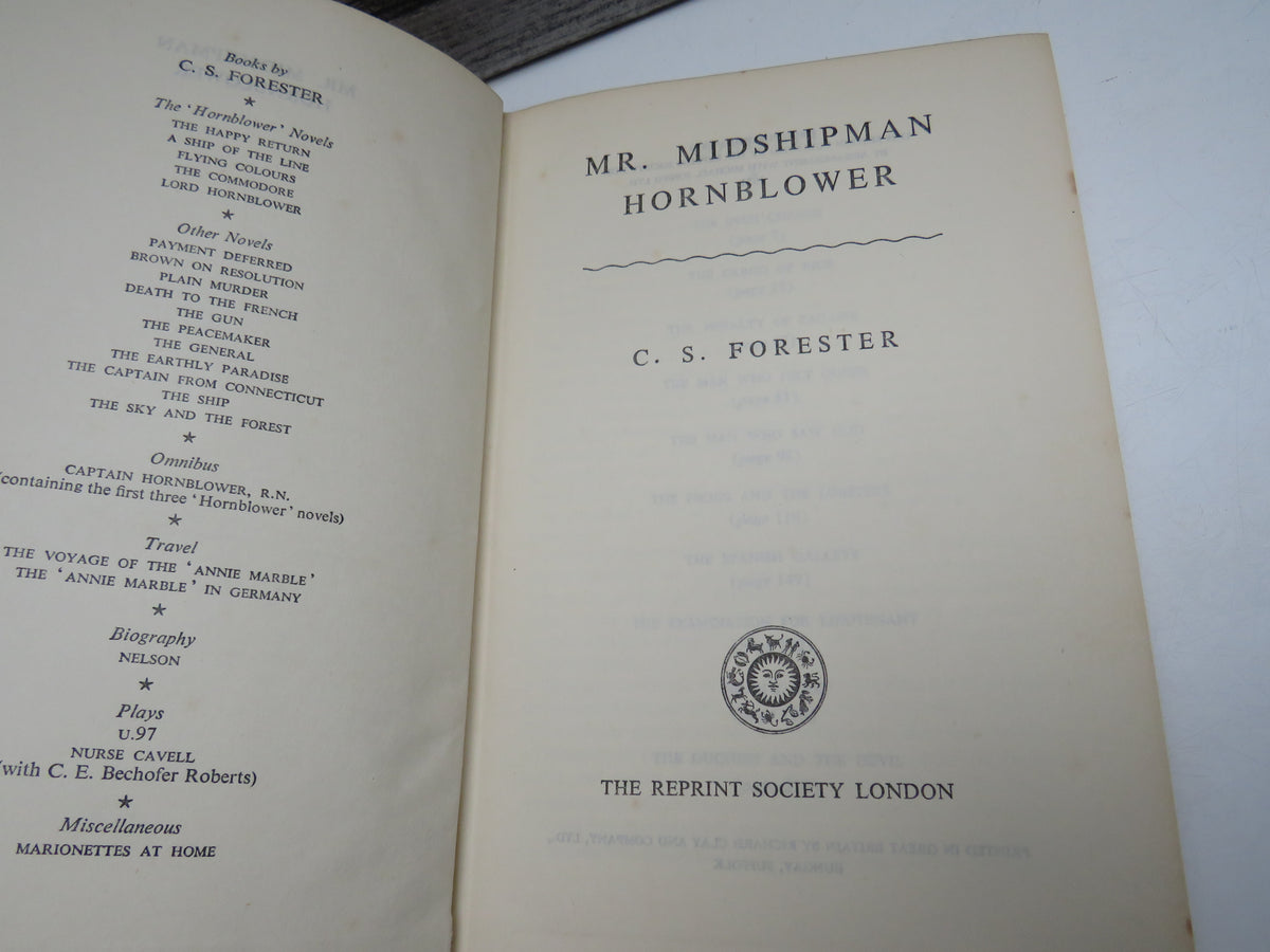 Mr. Midshipman Hornblower By C.S. Forester 1951