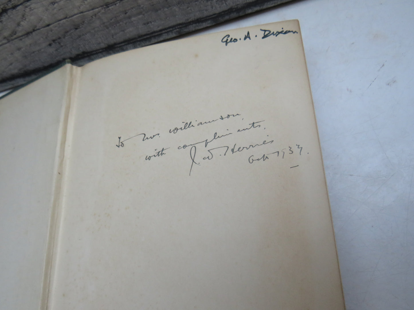 I Came, I Saw By J. W. Herries 1937
