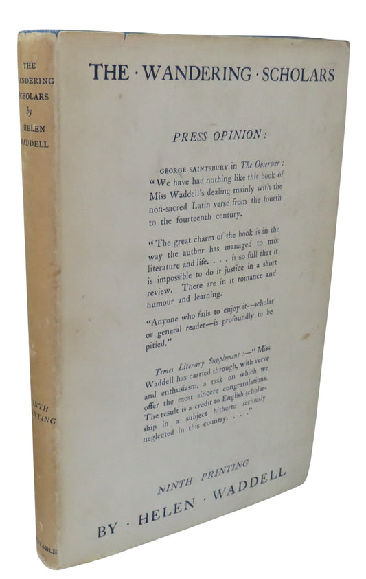 The Wandering Scholars by Helen Waddell 1942