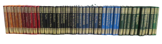 The Great Writers Library Set of 47 Books Inc Charles Dickens, Anthony Trollope, Thomas Hardy ... Perfect For Book Shelf