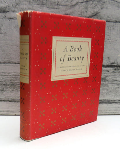 A Book of Beauty An Anthology of Words and Pictures Compiled By John Hadfield 1953 book front cover