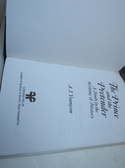 The Prince and The Pretender A Study In The Writing of History By A. J. Youngson 1985 book image 4