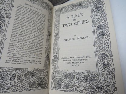 A Tale of Two Cities By Charles Dickens 1907