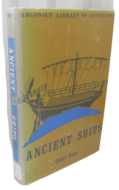 Ancient Ships By Cecil Torr 1964 book front cover