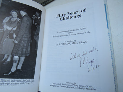 Fifty Years of Challenge To Commemorative The Golden Jubilee Of The Scottish Association of Young Fa book image 3