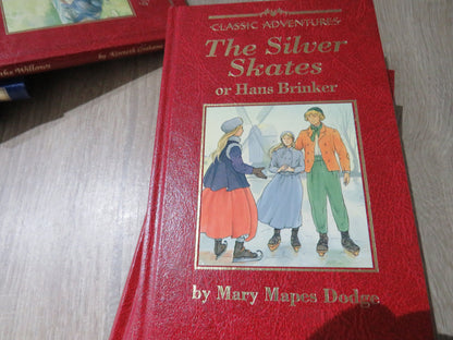 The Classic Adventures Series Set of 9 Books Perfect For Book Shelf Inc Lorna Doone, Jane Eyre, Trea book image 4