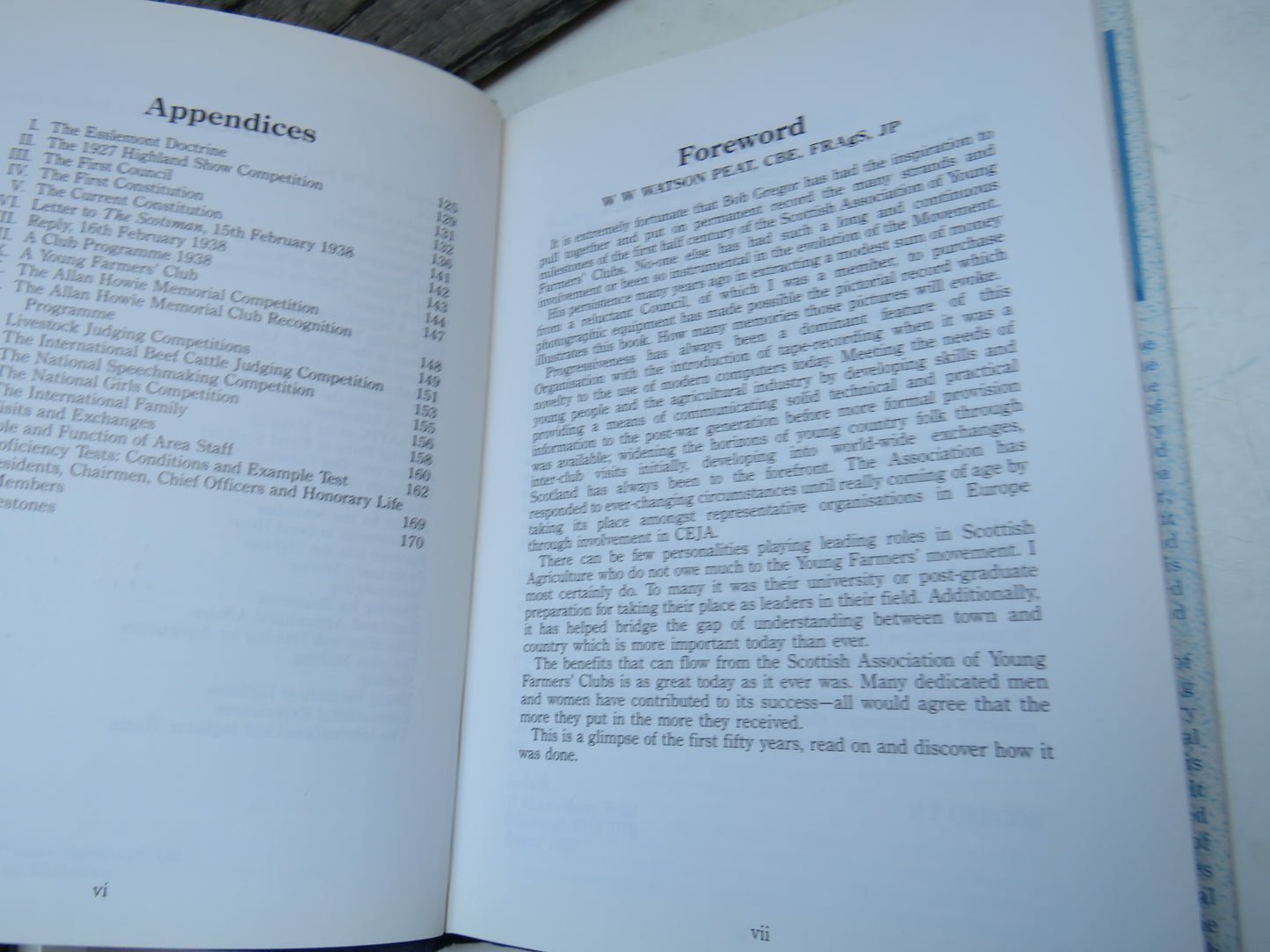 Fifty Years of Challenge To Commemorative The Golden Jubilee Of The Scottish Association of Young Farmers' Clubs Compiled By R F Gregor