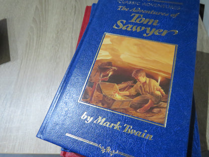 The Classic Adventures Series Set of 9 Books Perfect For Book Shelf Inc Lorna Doone, Jane Eyre, Trea book image 7