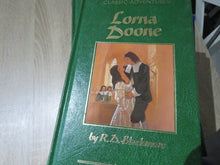 Load image into Gallery viewer, The Classic Adventures Series Set of 9 Books Perfect For Book Shelf Inc Lorna Doone, Jane Eyre, Treasure Island etc
