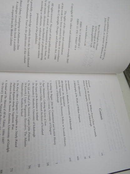 The Scottish Nation Identity and History Essays In Honour of William Ferguson 2007