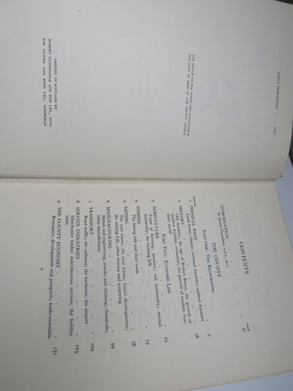 The Third Statistical Account of Scotland, Ayrshire by John Strawhorn & William Boyd, 1951 book image 4