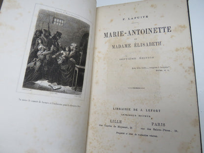Marie-Antoinette by Madame Elisabeth, Septieme Edition, French Book book image 3