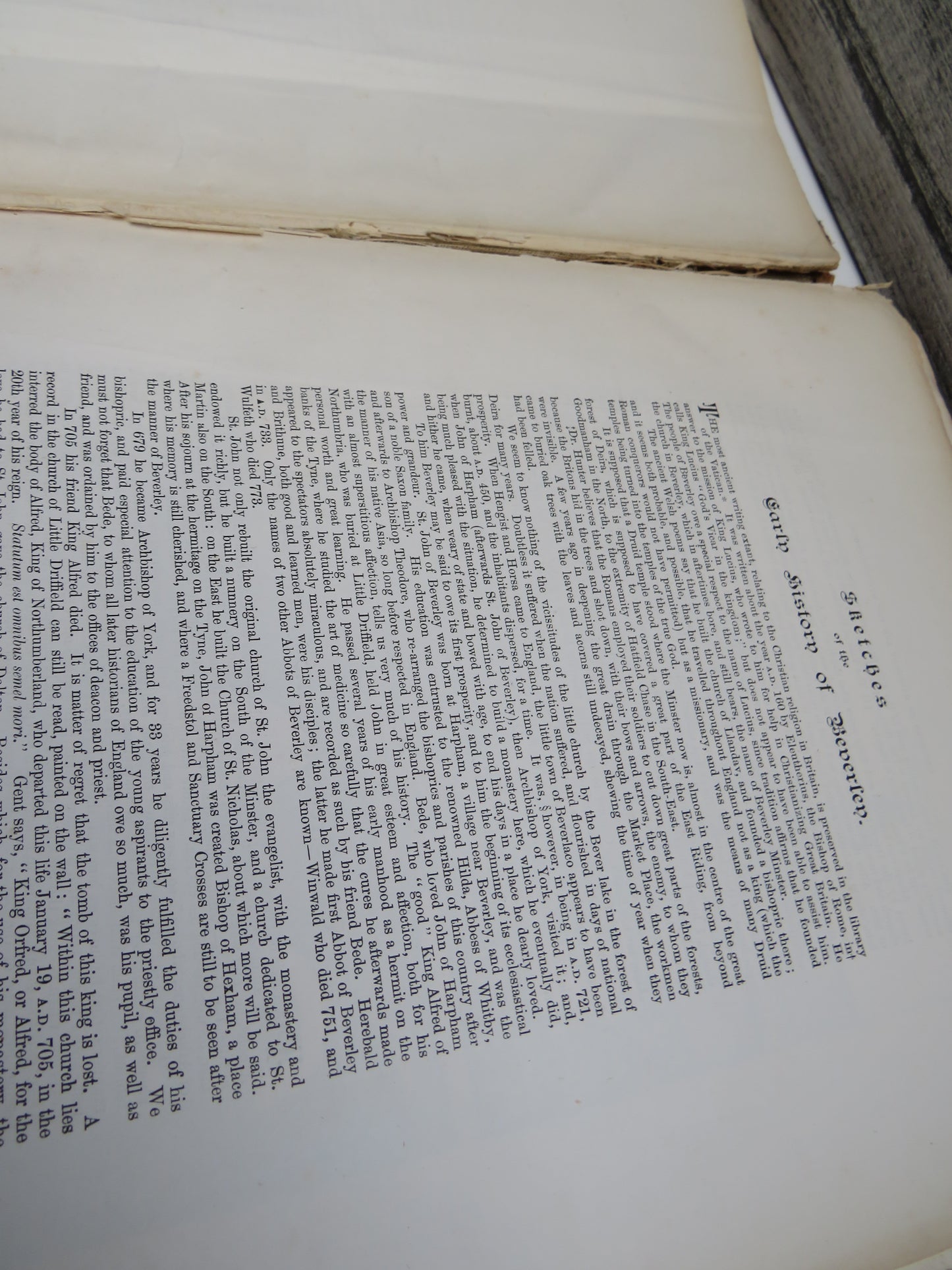 Sketches of Beverley and the Neighbourhood 1882