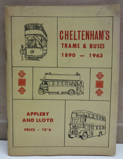Cheltenham's Trams & Buses 1890 - 1963 Appleby and Lloyd 1964 book image 2