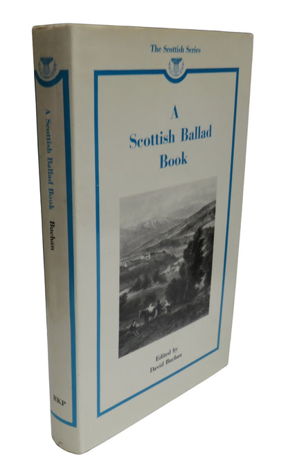A Scottish Ballad Book edited by David Buchan, 1973, Vintage Scottish Book book front cover